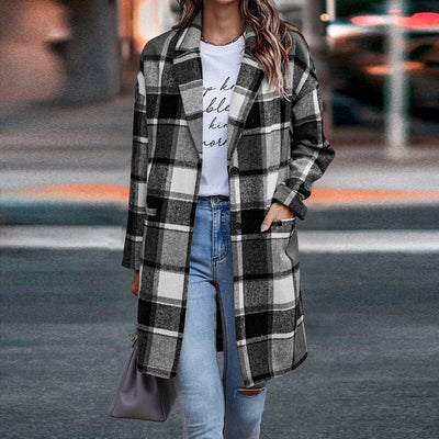 Bethany's Jacket™: Women's Plaid Coat