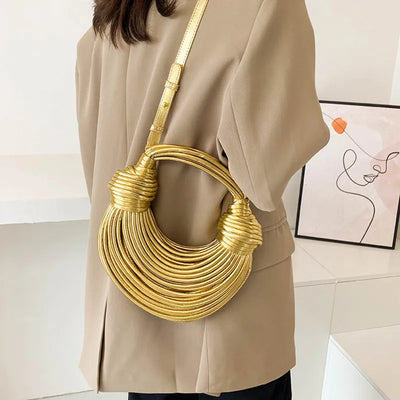 Leif Knotted Shoulder Bag - Feel the elegance this summer!