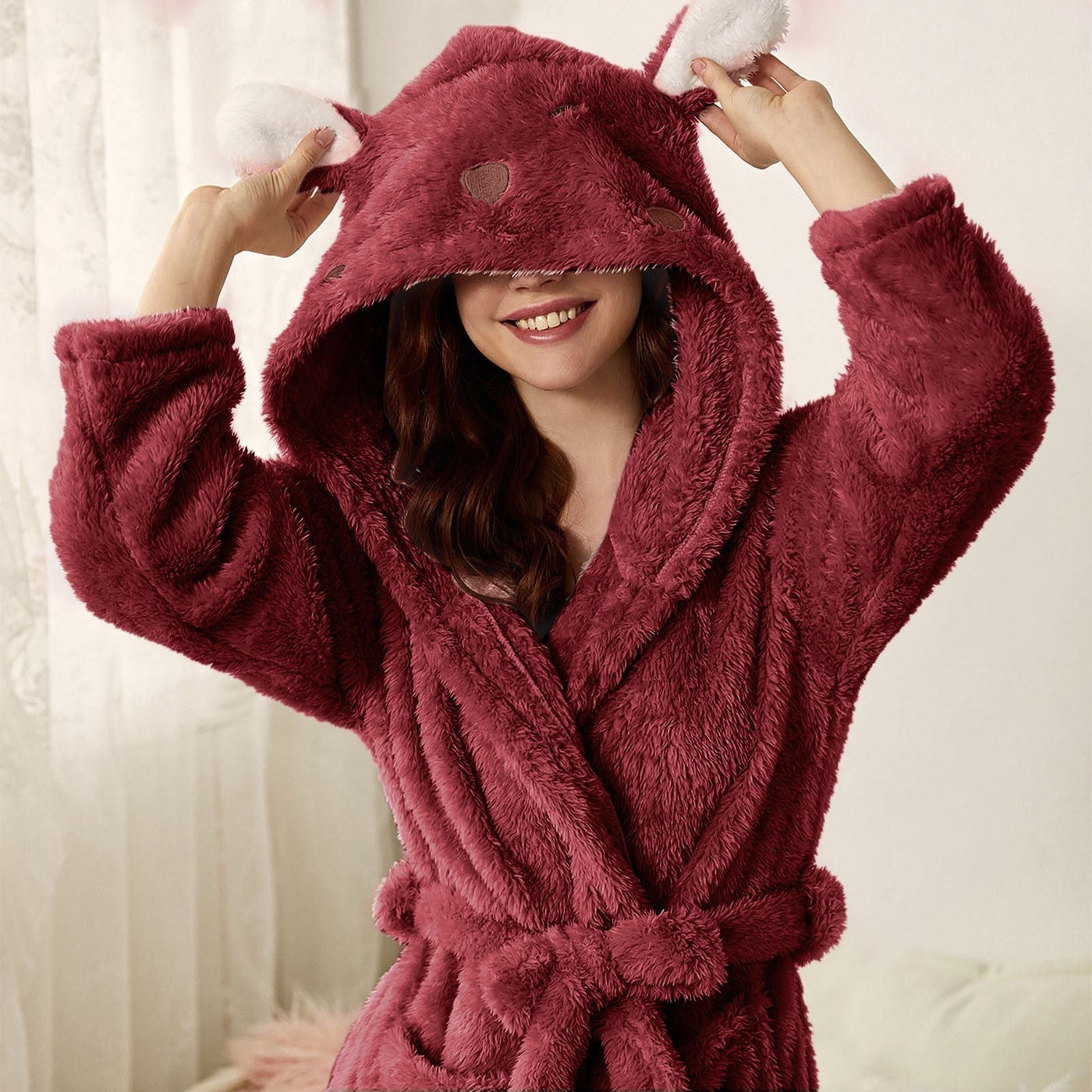 Karina Bathrobe | Ultra Soft, Cute & Warm Robe for Women