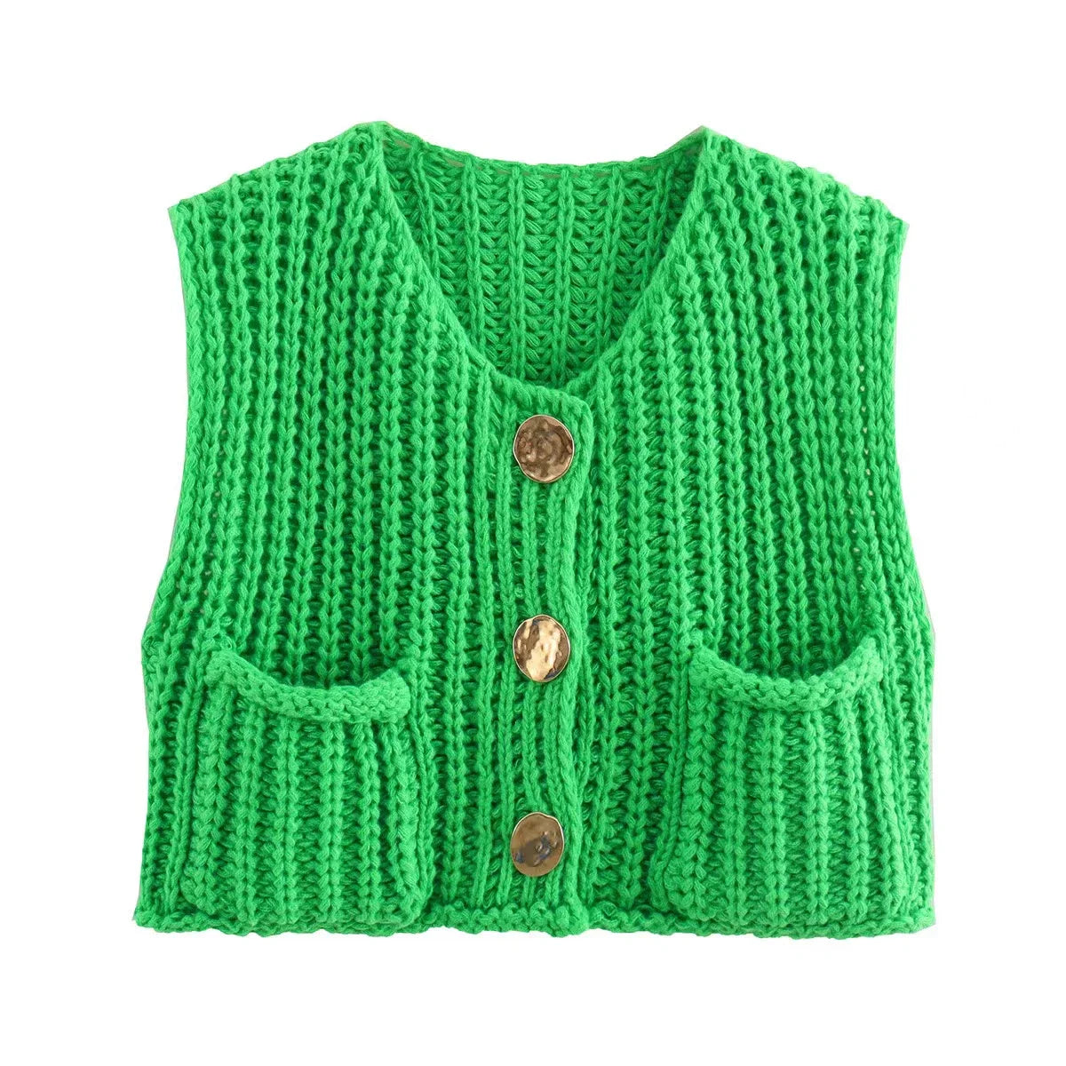 Bella | Stylish Knitted Vest for Women – Cozy & Trendy Layering Piece