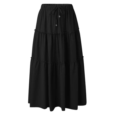 Celeste™ - Boho High-Waisted Maxi Skirt