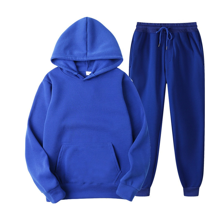 Senn Jogger Sportswear Set | Casual Hoodie and Jogger Pants for Men