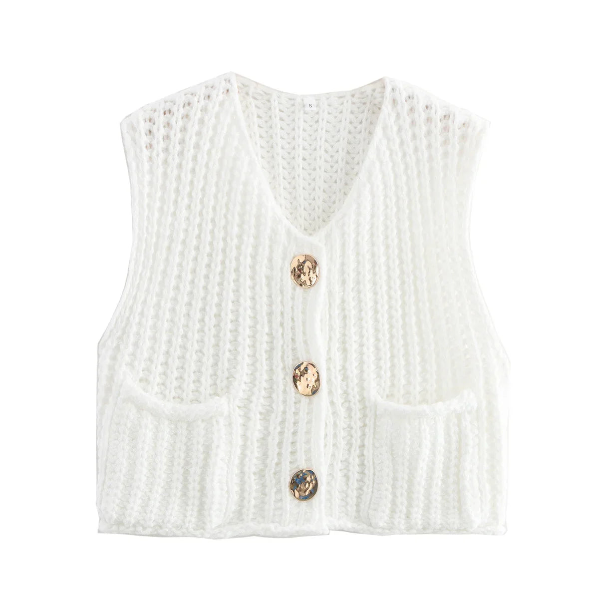 Bella | Stylish Knitted Vest for Women – Cozy & Trendy Layering Piece