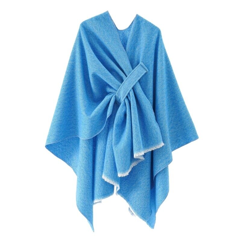 Mia Cashmere Poncho | Retro & Stylish Shawl Cloak for Women