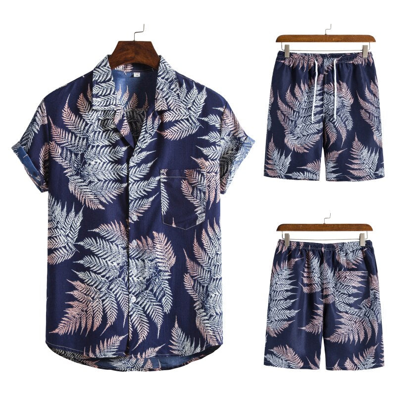 Hawaiian Men’s Set | Vibrant Summer Combo