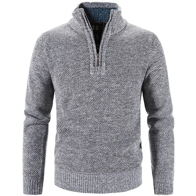 Meno Men's Pullover | A Stylish & Casual Half-Zip Sweater for Winter Warmth