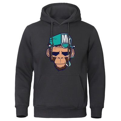 Monkey Casual Hoodie | Comfortable Winter Hoodie for Men