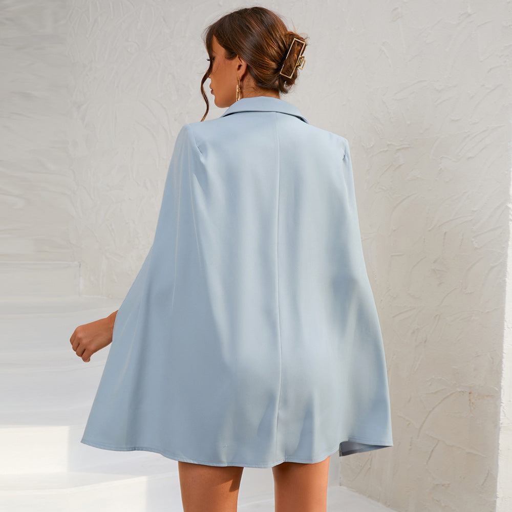 Manouk Cape Dress | Add a Touch of Class and Elegance to Your Wardrobe