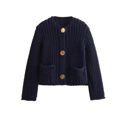 Josephine | Casual Knitted Cardigan – Cozy and Stylish Layer for Everyday Wear