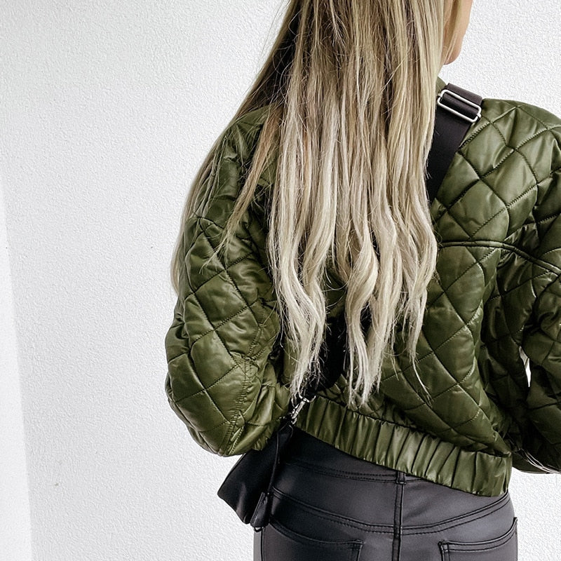 Sofia Jacket | Quilted Bomber Jacket for Effortless Style