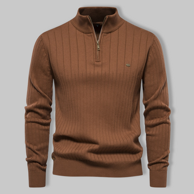 George Zip Pullover | Sophisticated Comfort for Every Occasion