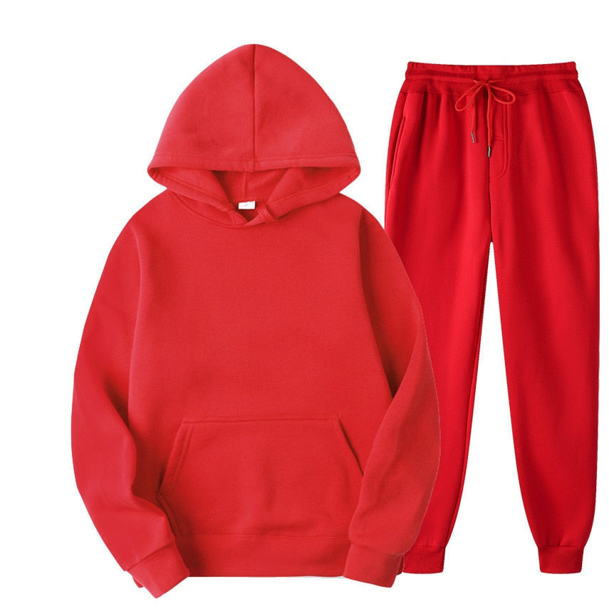 Senn Jogger Sportswear Set | Casual Hoodie and Jogger Pants for Men