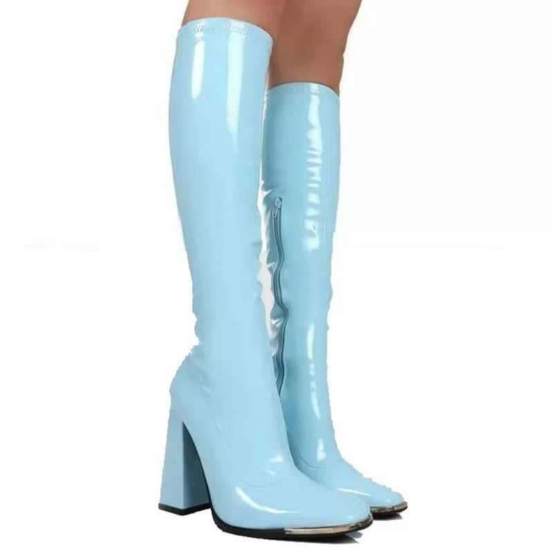 Charlies Angels Boots | Retro-Inspired Knee-High Boots with a Bold Look