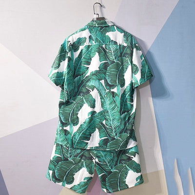 Kris Men's Casual Shirt and Shorts Set | Stylish Printed Summer Combo