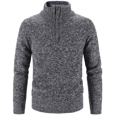 Meno Men's Pullover | A Stylish & Casual Half-Zip Sweater for Winter Warmth