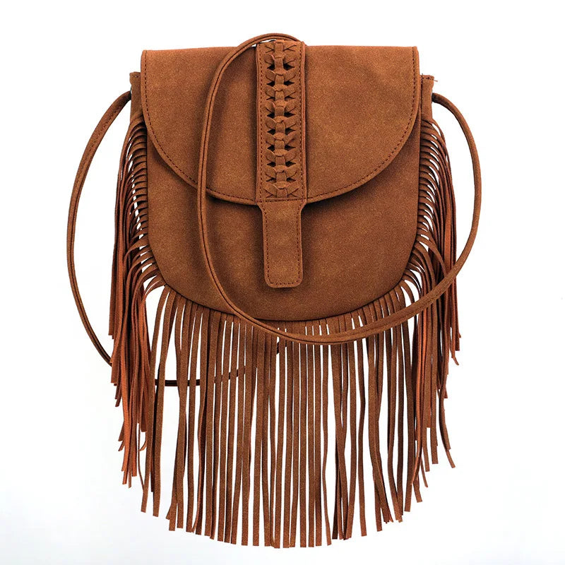 Chic Tassel Women Shoulder Bag