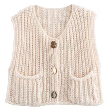 Aileen™ | Knitted Sleeveless Vest