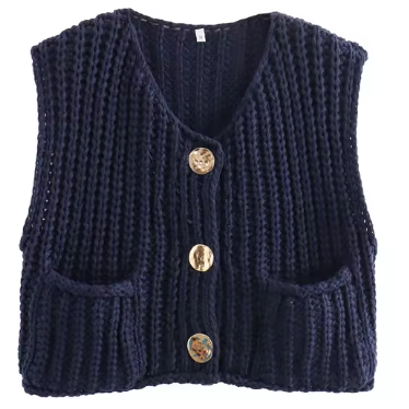 Aileen™ | Knitted Sleeveless Vest