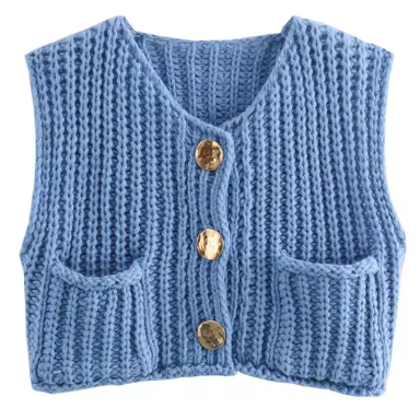 Aileen™ | Knitted Sleeveless Vest