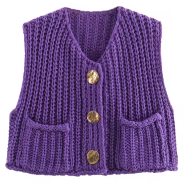 Aileen™ | Knitted Sleeveless Vest