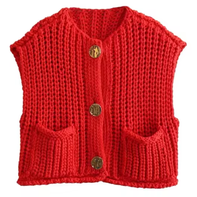 Aileen™ | Knitted Sleeveless Vest