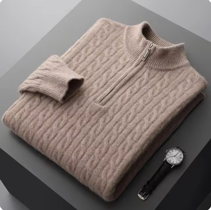 Gianni™ | Casual Half-Zip Sweater for Men