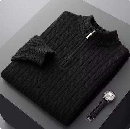 Gianni™ | Casual Half-Zip Sweater for Men