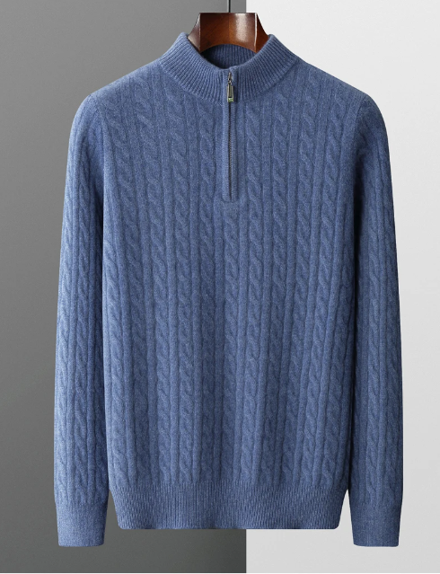 Gianni™ | Casual Half-Zip Sweater for Men