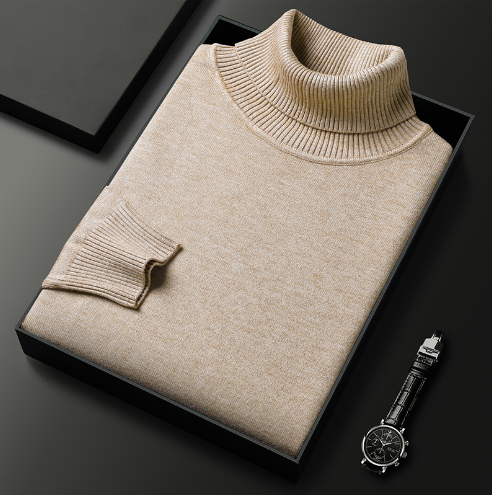 Pierre™ | Slim-Fit Turtleneck Sweater for Men