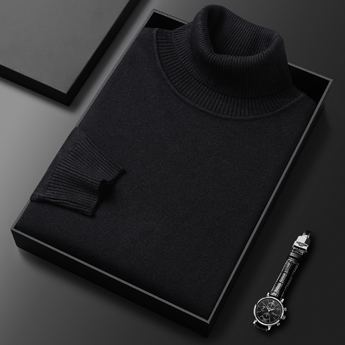 Pierre™ | Slim-Fit Turtleneck Sweater for Men