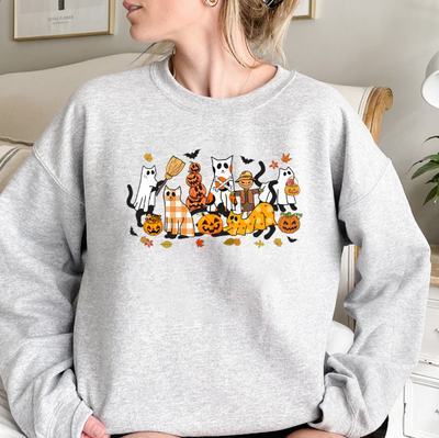 Halloween Print Sweater