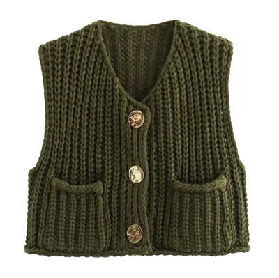 Aileen™ | Knitted Sleeveless Vest