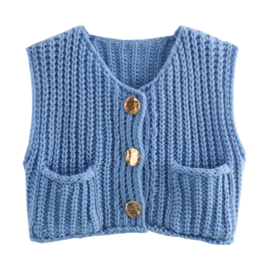 Aileen™ | Knitted Sleeveless Vest