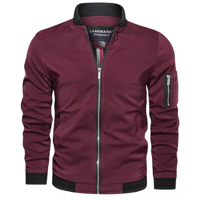 Adam™ | Casual Fall Bomber Jacket for Men