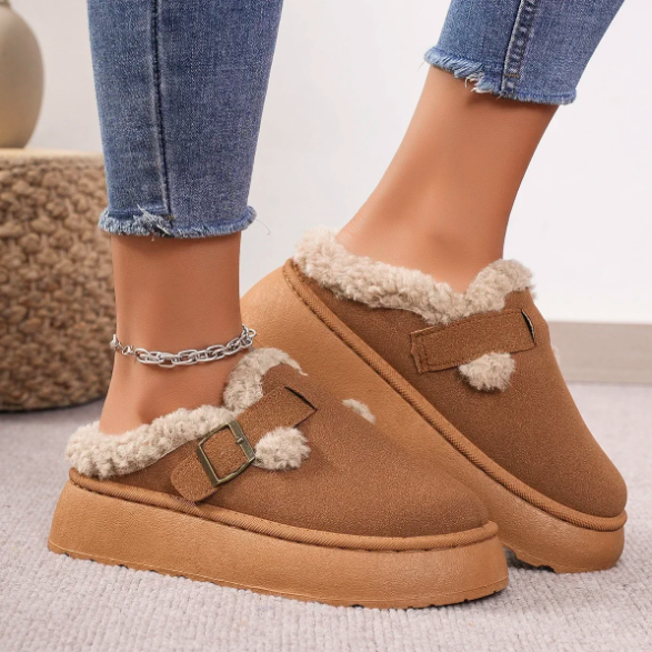 Teddy™ | Wool Slip-On Shoes for Women | Warm and Cozy Footwear