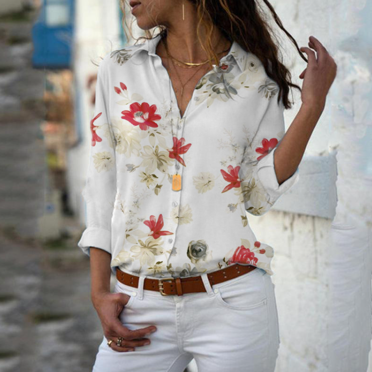 Fay Floral Blouse | A Stylish and Comfortable Summer Blouse for Women