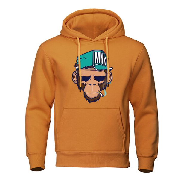 Monkey Casual Hoodie | Comfortable Winter Hoodie for Men