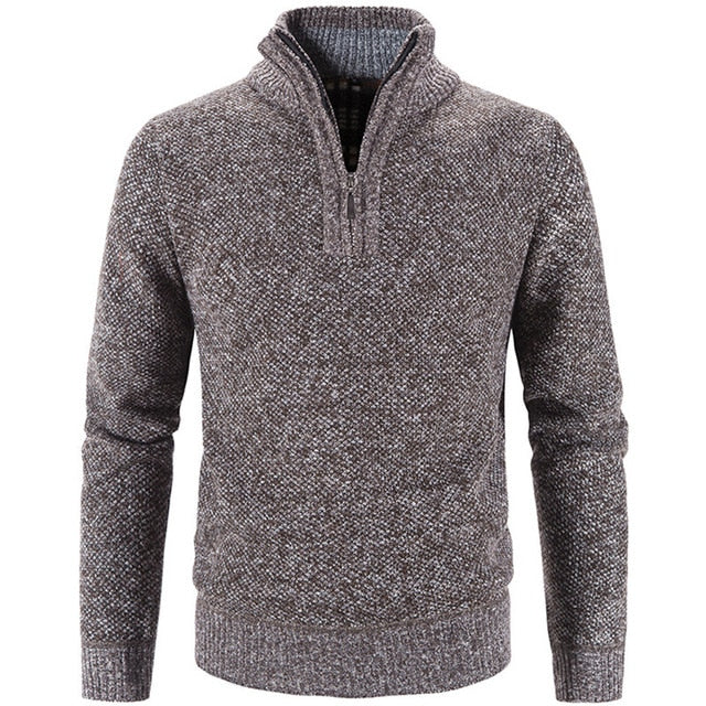 Meno Men's Pullover | A Stylish & Casual Half-Zip Sweater for Winter Warmth