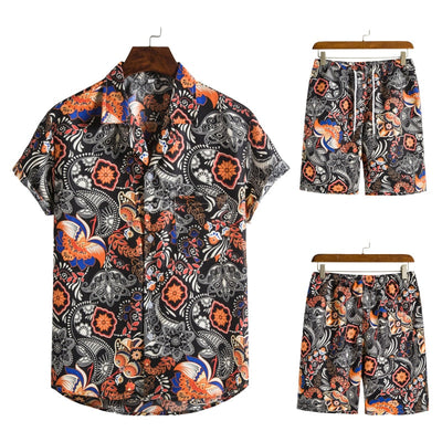 Hawaiian Men’s Set | Vibrant Summer Combo