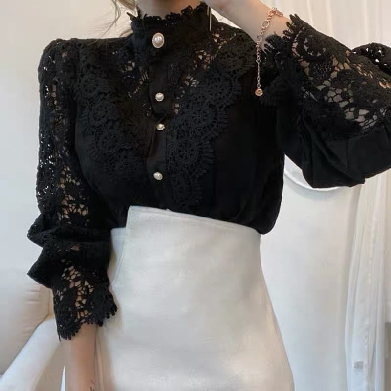 Lucy Lace Blouse | Classic, Elegant & Super Cute