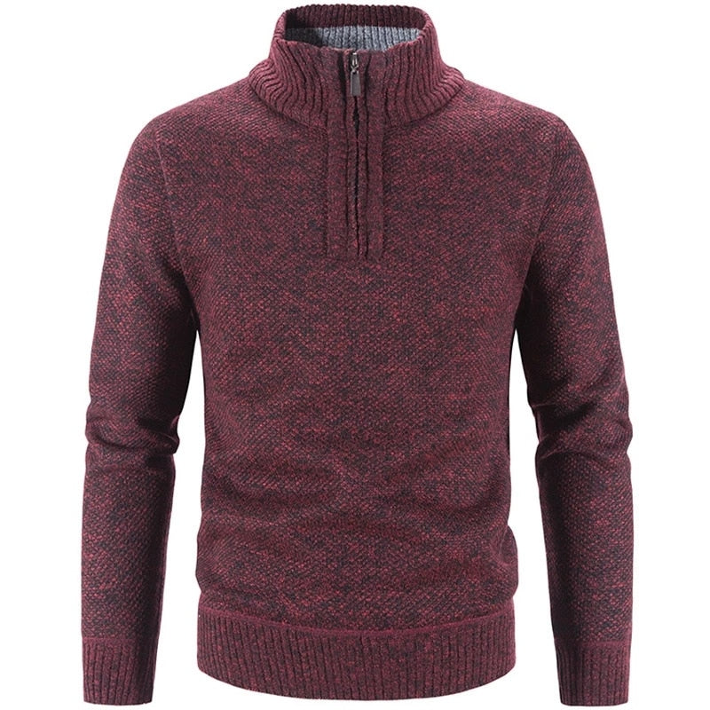 Meno Men's Pullover | A Stylish & Casual Half-Zip Sweater for Winter Warmth