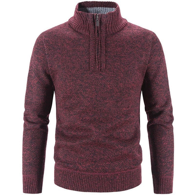 Meno Men's Pullover | A Stylish & Casual Half-Zip Sweater for Winter Warmth