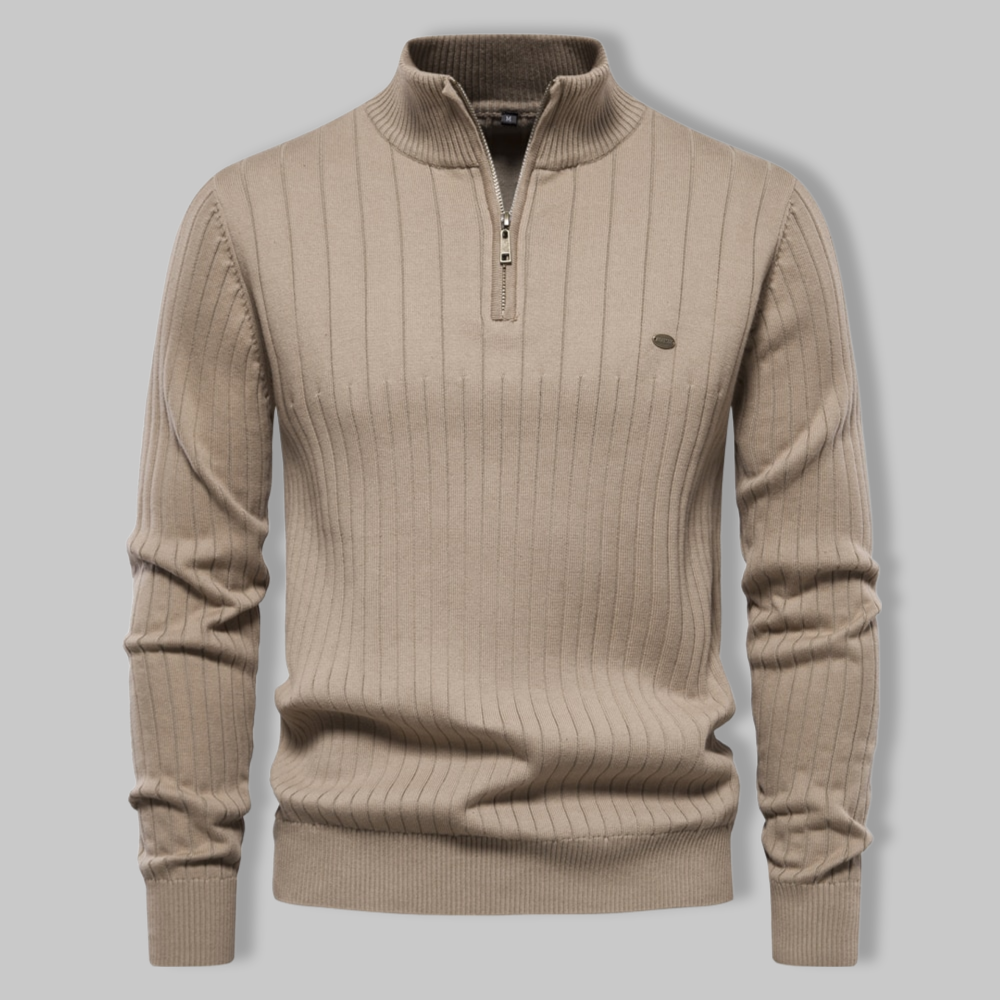 George Zip Pullover | Sophisticated Comfort for Every Occasion