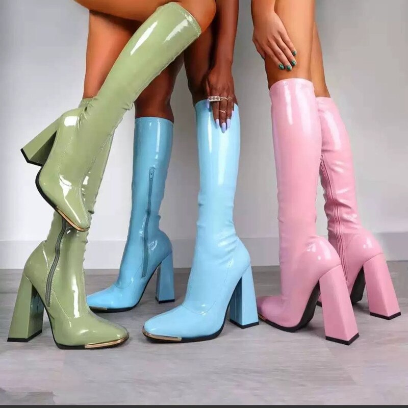 Charlies Angels Boots | Retro-Inspired Knee-High Boots with a Bold Look