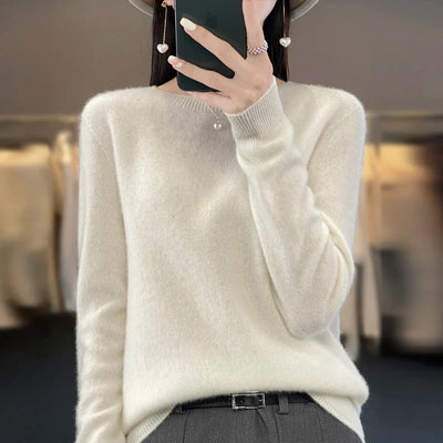 Women’s Soft Wool Sweater in Various Colors