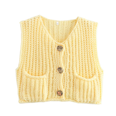 Bella | Stylish Knitted Vest for Women – Cozy & Trendy Layering Piece