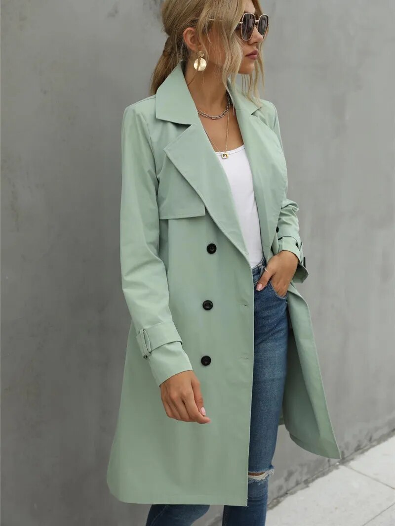 Kelly Trench Coat | Sleek & Stylish Design