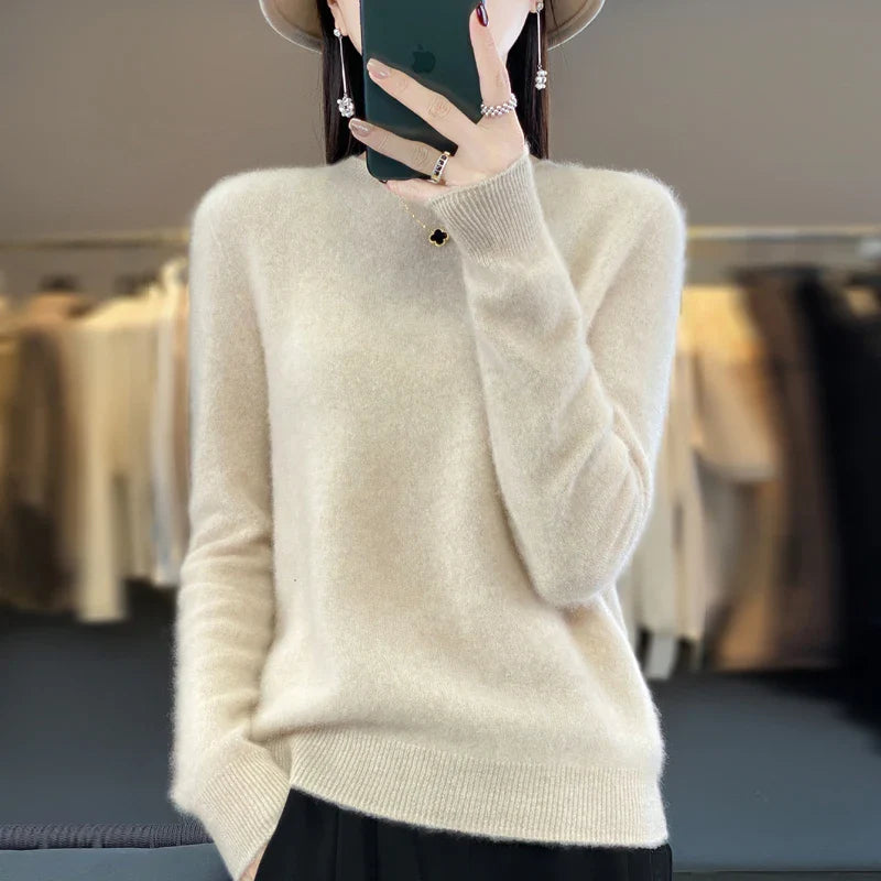 Women’s Soft Wool Sweater in Various Colors