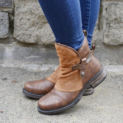 Terra™ | Retro Comfort Leather Ankle Boots