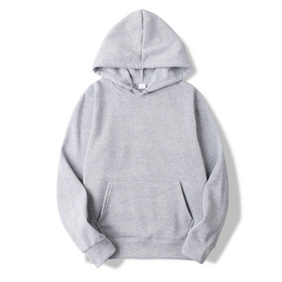 Men's Plain Hoodie | Casual Hoodie Jacket for Everyday Comfort